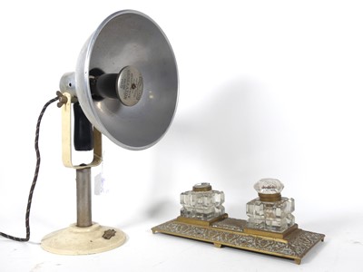 Lot 119 - A mid-20th century Sol-Tan sun lamp, having a...