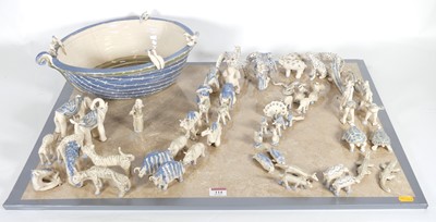 Lot 114 - Jane Smith (contemporary) - Noah's Ark, with...