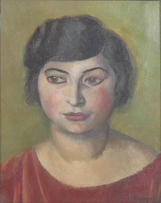 Lot 265 - Bernard Meninsky (1891-1950) - Portrait of a...
