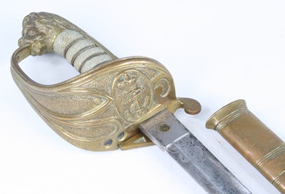 Lot 509 - A British 1827/1845 pattern Naval Officer's...