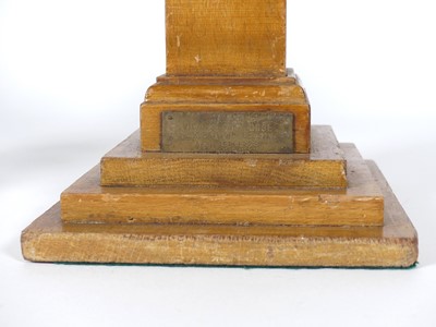 Lot 9 - A pair of Masonic globes, terrestrial and...