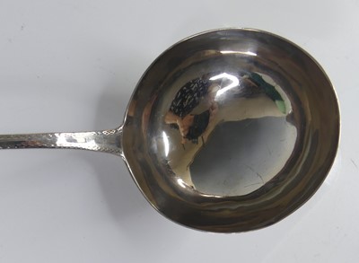 Lot 2097 - A George III silver ladle, in the Old English...