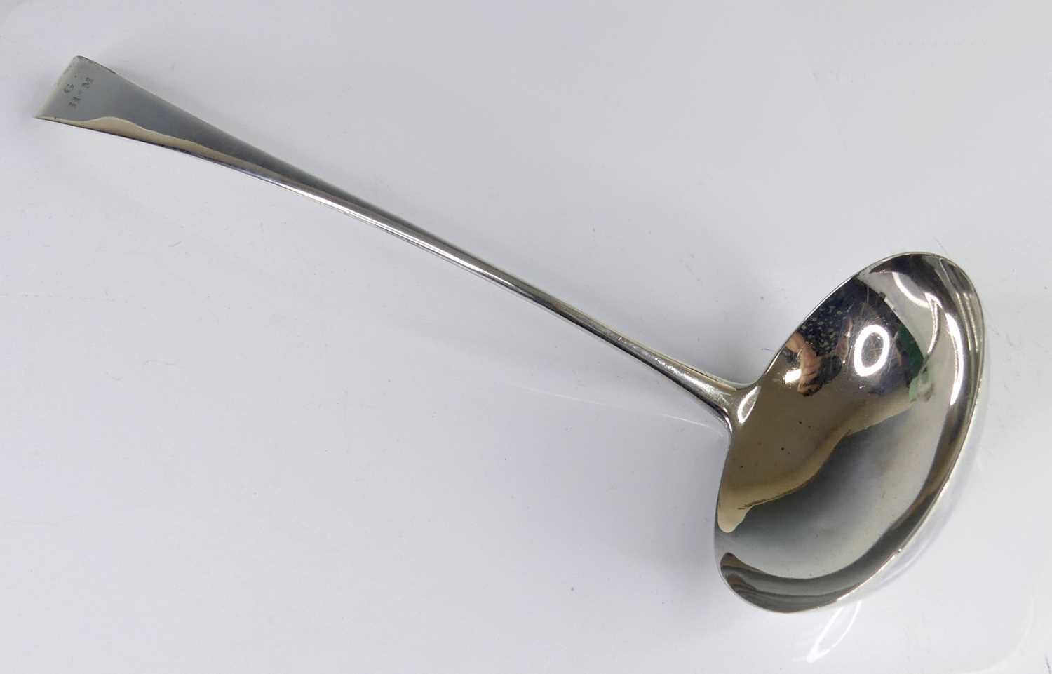 Lot 2096 - A George III silver ladle, in the Old English...