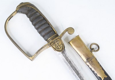 Lot 513 - A British 1805? pattern Naval Officers dress...