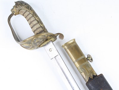 Lot 515 - A British 1827/1845 pattern Naval Officer's...