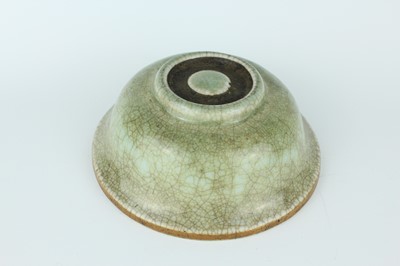 Lot 104 - A group of three Chinese celadon bowls, Ming...