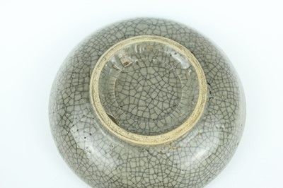 Lot 104 - A group of three Chinese celadon bowls, Ming...