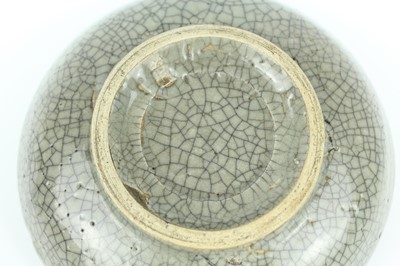 Lot 104 - A group of three Chinese celadon bowls, Ming...