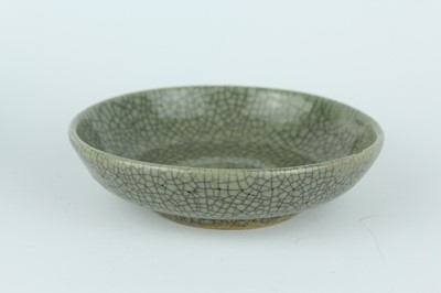 Lot 104 - A group of three Chinese celadon bowls, Ming...