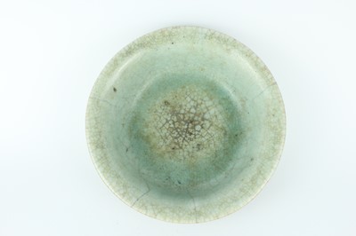 Lot 104 - A group of three Chinese celadon bowls, Ming...