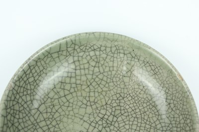 Lot 104 - A group of three Chinese celadon bowls, Ming...
