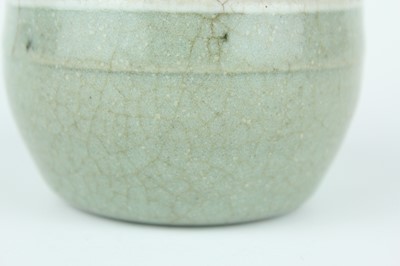Lot 108 - Two Chinese celadon censers, Song Dynasty and...