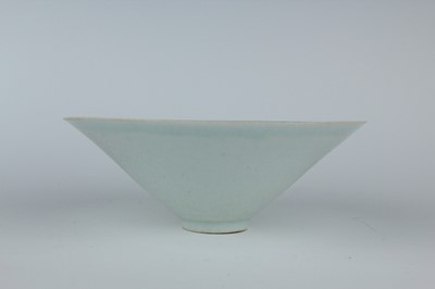 Lot 110 - A Chinese Qingbai bowl with carved foliage...