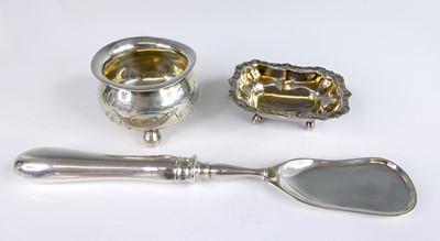 Lot 2172 - Three pieces of Imperial Russian silver...
