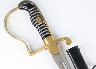 Lot 529 - A German Third Reich Officers sword, the 79cm...