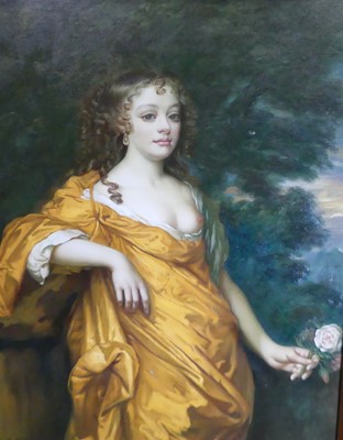 Lot 1025 - After Sir Peter Lely (1618-1680) Modern Oil on...