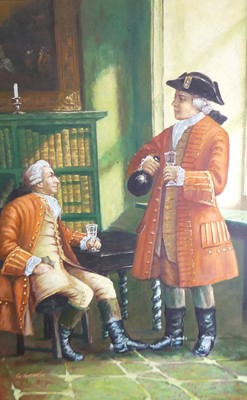 Lot 1027 - After Frank Moss Bennett (1874-1952)oil on...