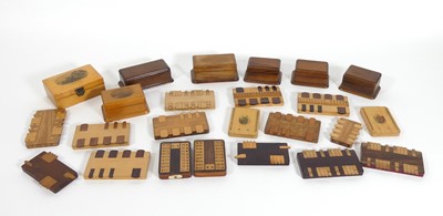 Lot 290 - A collection of game markers, to include whist...