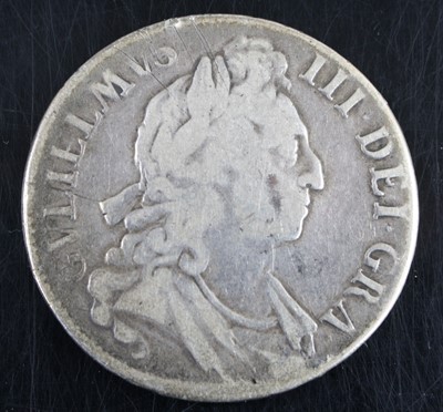 Lot 3001 - England, 1696 crown, obv: William III first...