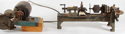Lot 83 - A vintage early 20th centry HTH Lathe and...