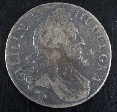 Lot 3002 - England, 1696 crown, obv: William III first...