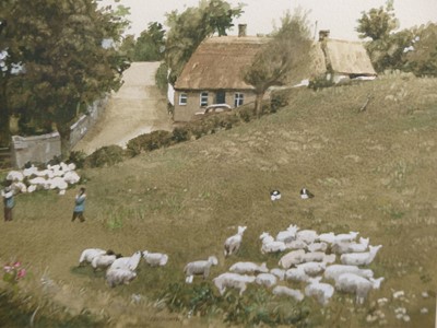 Lot 1097 - Jack Cudworth (1930-2010) Rounding up the...