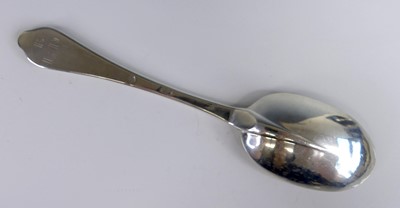 Lot 2067 - A Queen Anne silver dognose spoon, in the...