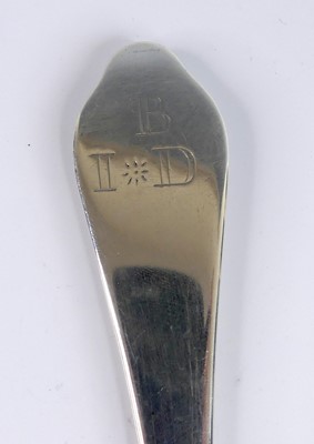 Lot 2067 - A Queen Anne silver dognose spoon, in the...