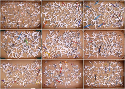 Lot 996 - Collection of 600+ mainly 1/600th scale...