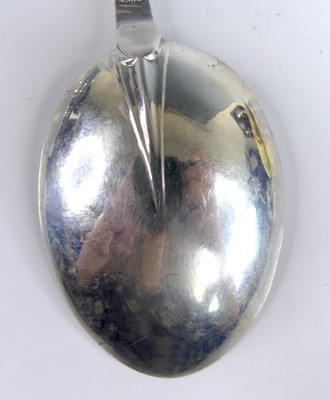 Lot 2065 - A 17th century silver trefid spoon, in the...