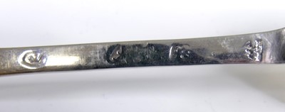 Lot 2065 - A 17th century silver trefid spoon, in the...