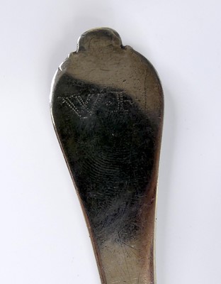 Lot 2066 - A William III silver trefid spoon, in the...
