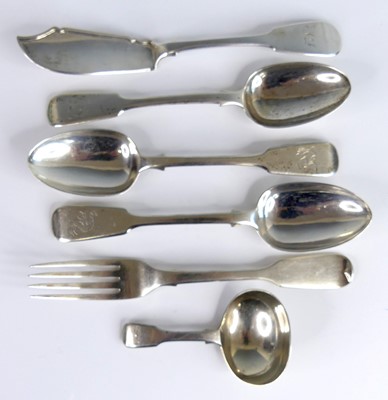 Lot 2144 - A collection of William IV provincial silver...