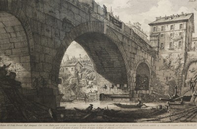 Lot 1022 - Giovanni Battista Piranesi (1720-1778) Veduta...