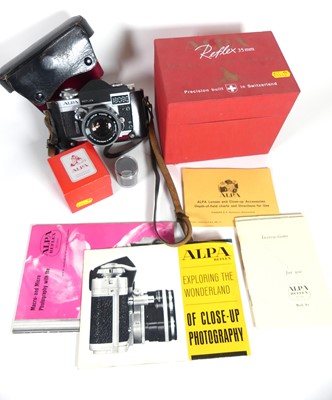 Lot 479 - An Alpha Reflex. Model 6c, 35mm single-lens...