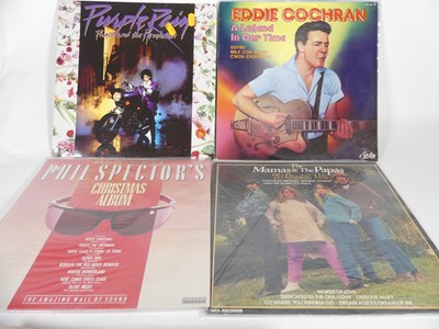 Lot 483 - A collection of vinyl records and L.P's,...