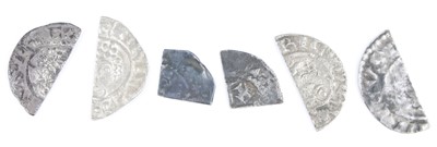 Lot 3024 - England, Henry II (1154-1189) silver cut half...