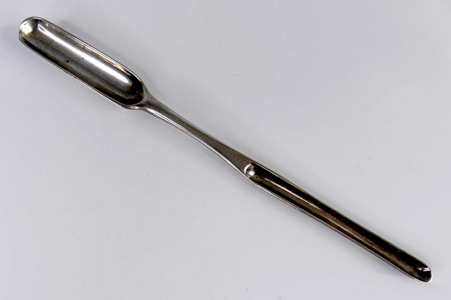 Lot 2079 - An early George III silver double-ended marrow...