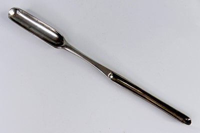 Lot 2079 - An early George III silver double-ended marrow...