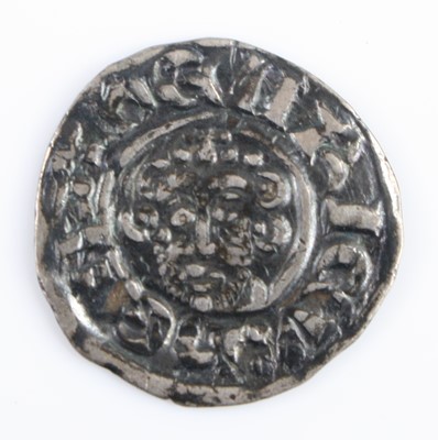 Lot England, John (1199-1216) silver penny, London...