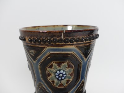 Lot 2 - Frank Butler for Doulton Lambeth, a near pair...