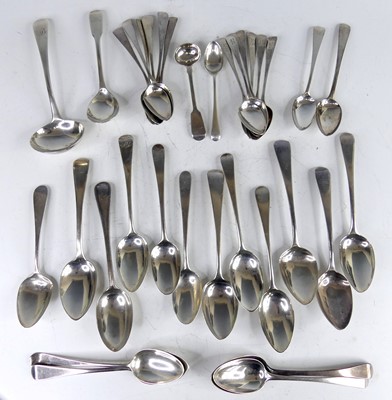 Lot 2207 - A collection of George III and later silver...