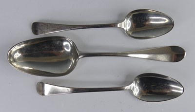 Lot 2143 - Three pieces of Georgian Scottish and Irish...