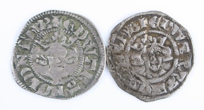Lot 3045 - England, Edward II (1307-1327) silver penny,...