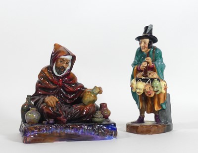 Lot 160 - A Royal Doulton figure 'The Mask Seller', H.N....