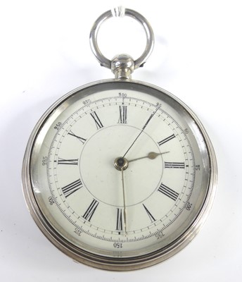 Lot 2550 - A late Victorian silver cased open faced...