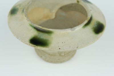 Lot 116 - Two Chinese Sancai-type wares and a celadon...