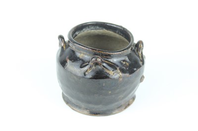 Lot 119 - A group of four Chinese black and...