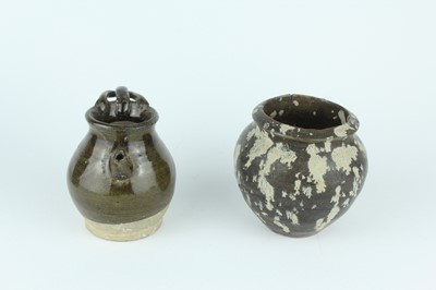 Lot 119 - A group of four Chinese black and...