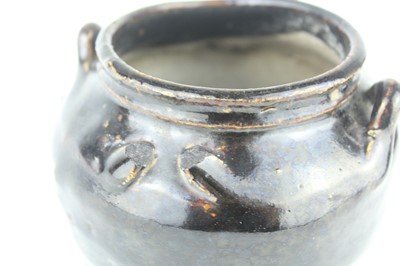 Lot 119 - A group of four Chinese black and...